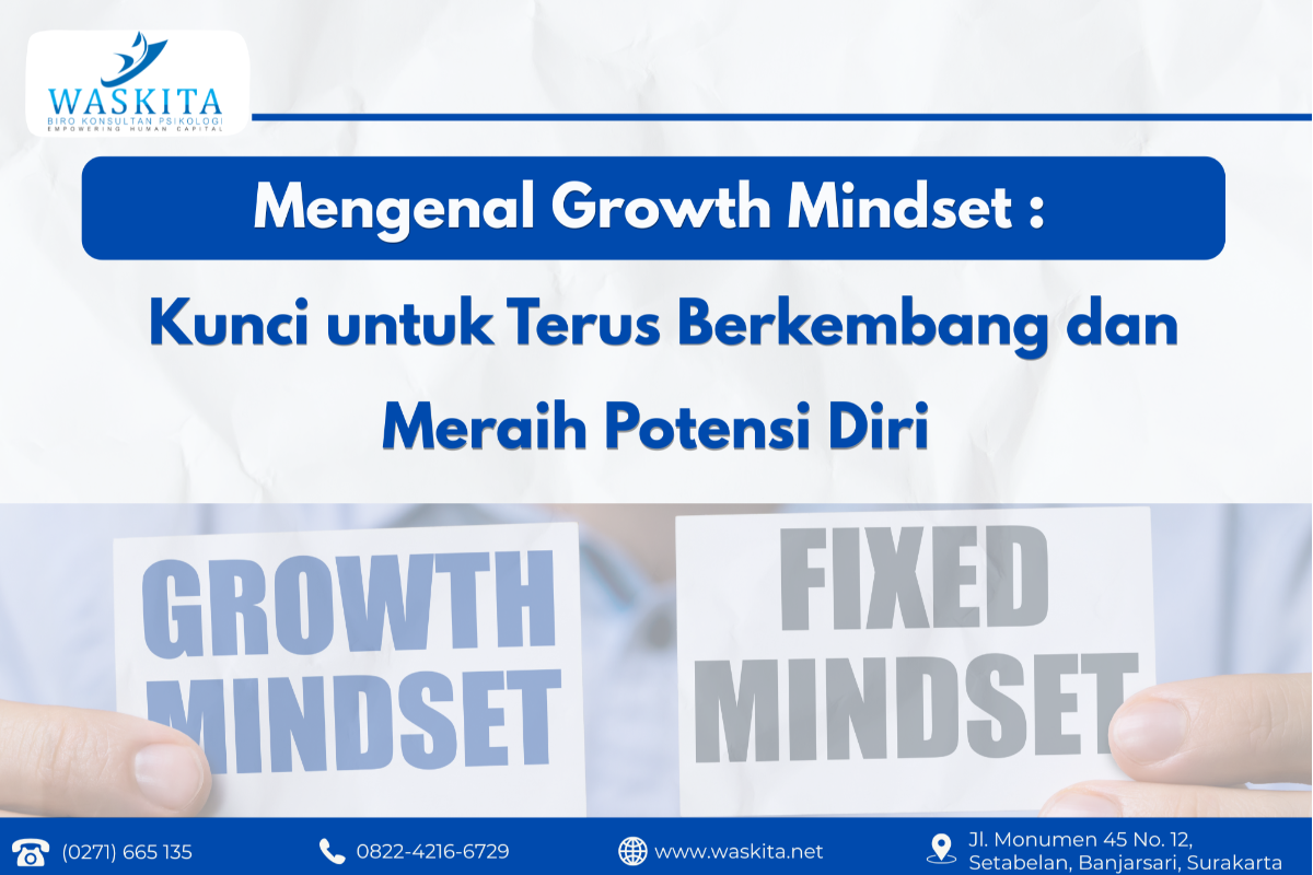 Mengenal Growth Mindset : Kunci untuk Terus Berkembang dan Meraih Potensi Diri