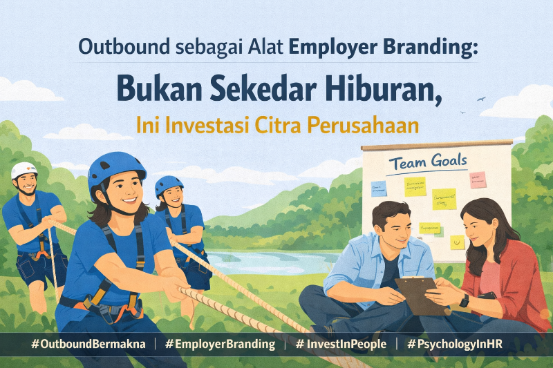 Outbound sebagai Alat Employer Branding: Bukan Sekedar Hiburan, Ini Investasi Citra Perusahaan