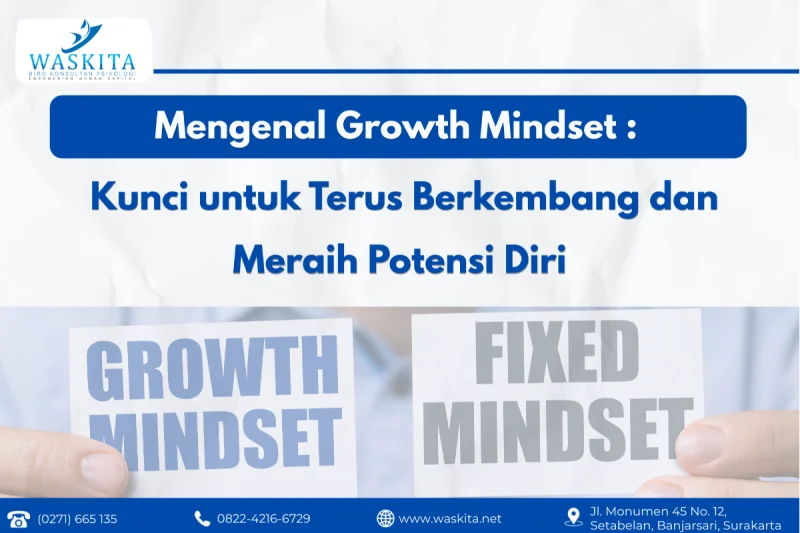 Mengenal Growth Mindset : Kunci untuk Terus Berkembang dan Meraih Potensi Diri