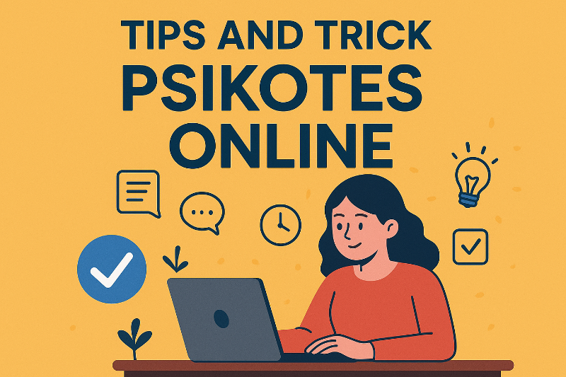 Tips Mempersiapkan Diri Menghadapi Psikotes Online Perusahaan